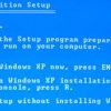 Windows XP Setup Screen