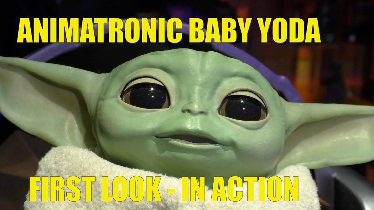 mandalorian animatronic yoda