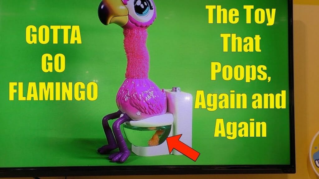 flamingo youtube toy