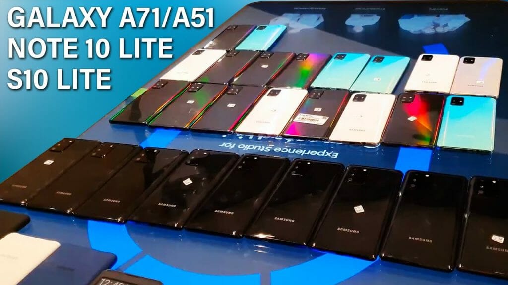 galaxy s10 lite vs a71