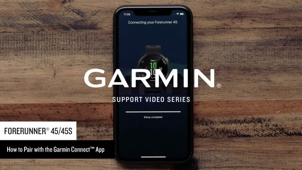 Support: Pairing a Forerunner® 45/45S with the Garmin Connect⢠App - Tweaks For Geeks