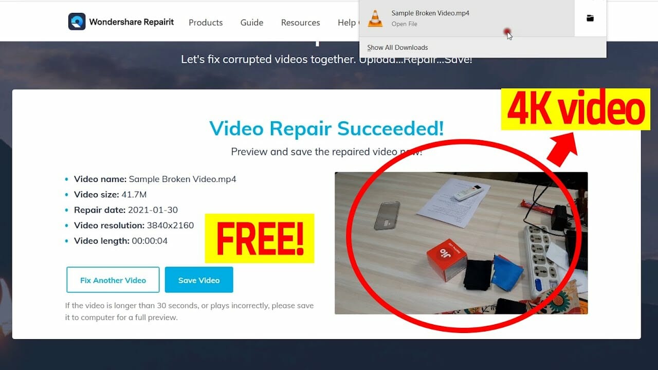 cant open mp4 on mac says its corrupt