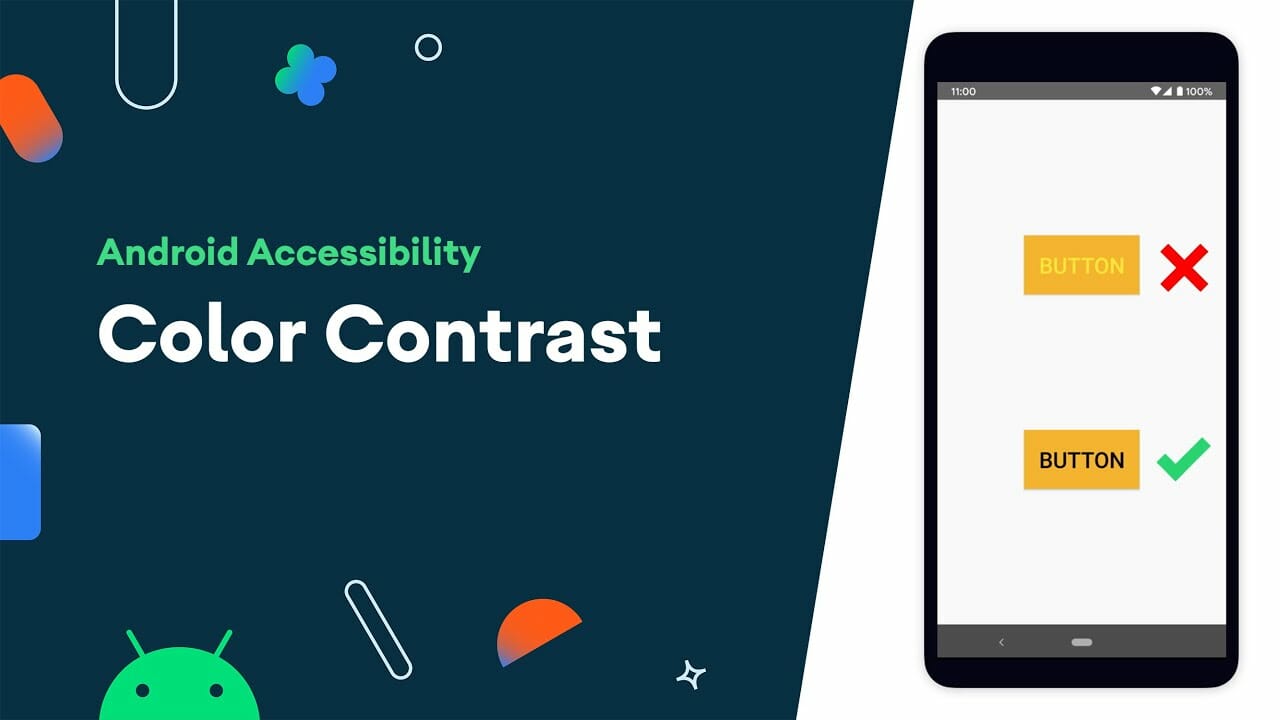 Color contrast - Accessibility on Android - Tweaks For Geeks