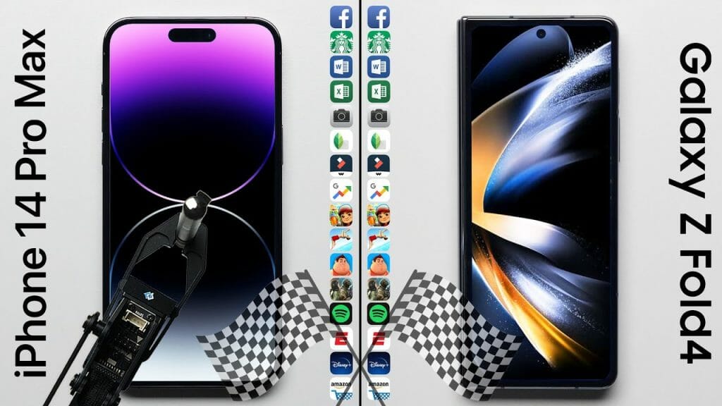 Iphone 14 Pro Max Vs Galaxy Z Fold 4 Speed Test Tweaks For Geeks Iphone 14 Pro Max Vs Galaxy Z Fold 4 Speed Test Tweaks For Geeks
