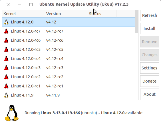 linux kernel 4.12 installation