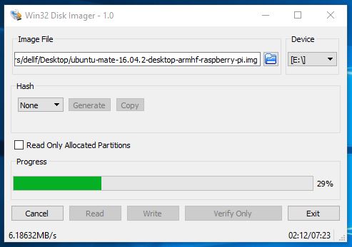 ubuntu mate on raspberry pi 3 installation 9