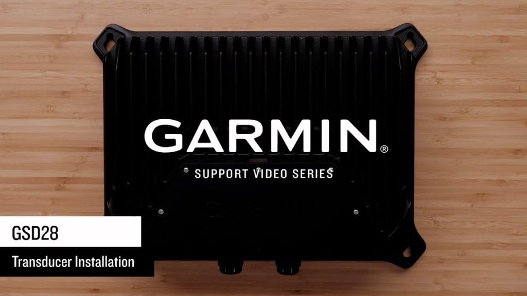 Garmin Support GSD™ 28 Sonar Module Transducer Installation Tweaks