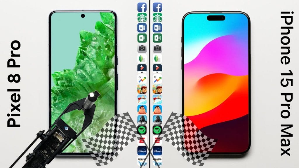 Google Pixel 8 Pro Vs Iphone 15 Pro Max Speed Test Tweaks For Geeks Google Pixel 8 Pro Vs Iphone 15 Pro Max Speed Test Tweaks For Geeks